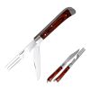 Fury Nobility Camper 7 Fork & Knife, Rose