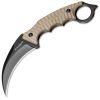 Boker Spike Karambit Fixed 3.75 in Blade Tan G-10 Handle