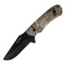 Realtree Xtra 4.2in Fixed Blade Skinner-Camo Handle w/Sheath